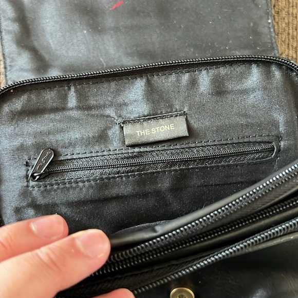 The Stone Black Faux Leather Backpack - Picture 5 of 6